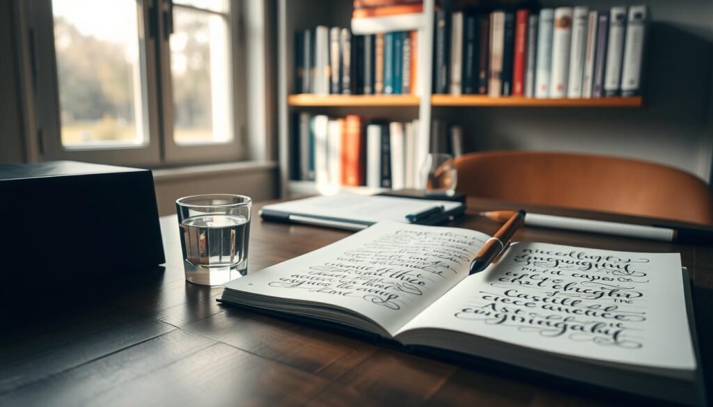 calligraphy practice