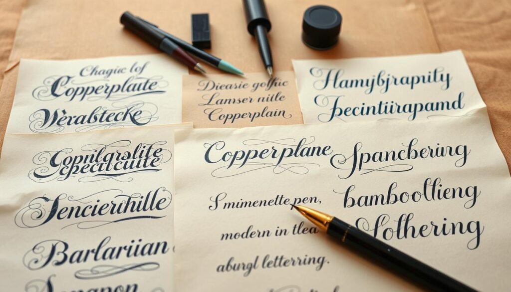 calligraphy styles