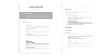 ATS resume template