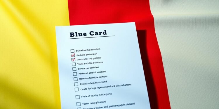 Blue Card Germany documents checklist