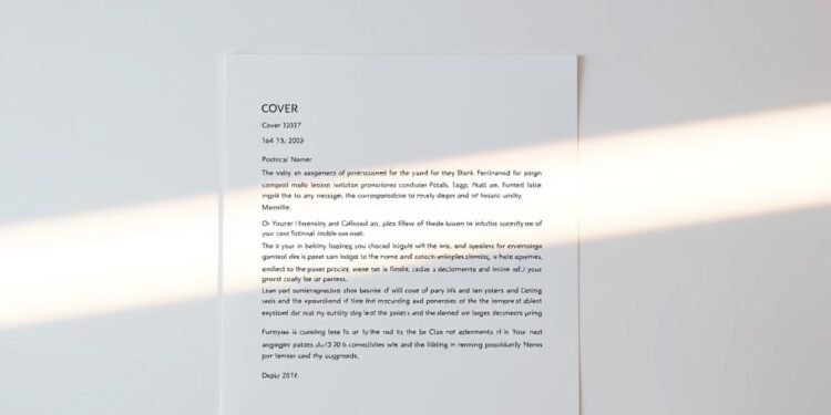 Cover Letter With No Experience