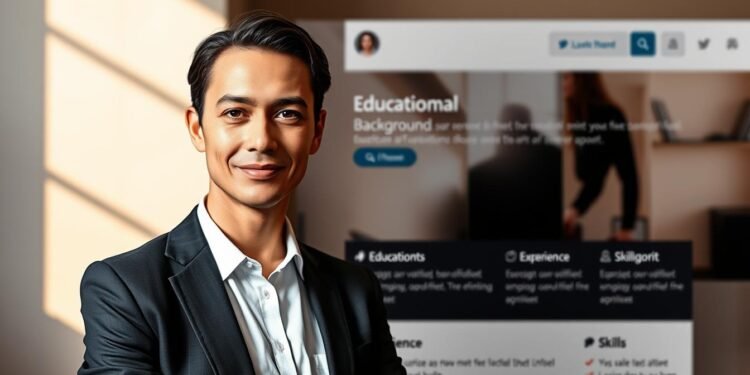 LinkedIn summary template