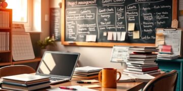 how to manage school projects