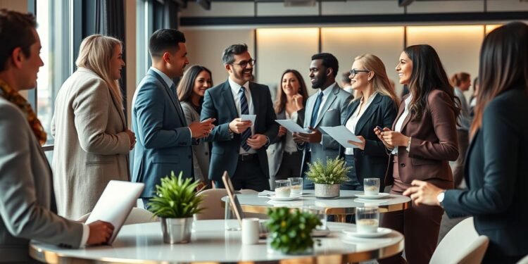 كيف أبني شبكة علاقات مهنية